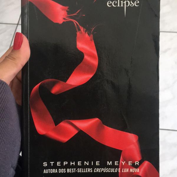 livro eclipse - saga crepúsculo