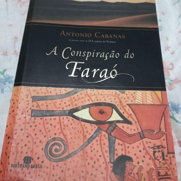 livro ficção A conspiração do Faraó