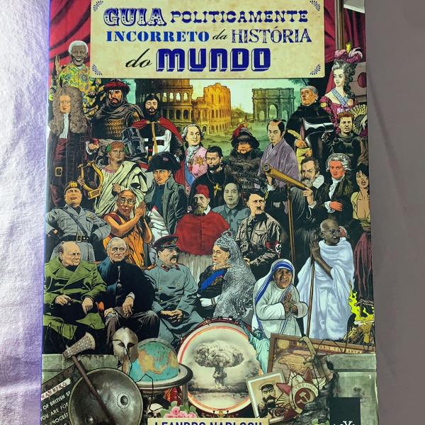 livro guia politicamente incorreto da história do mundo