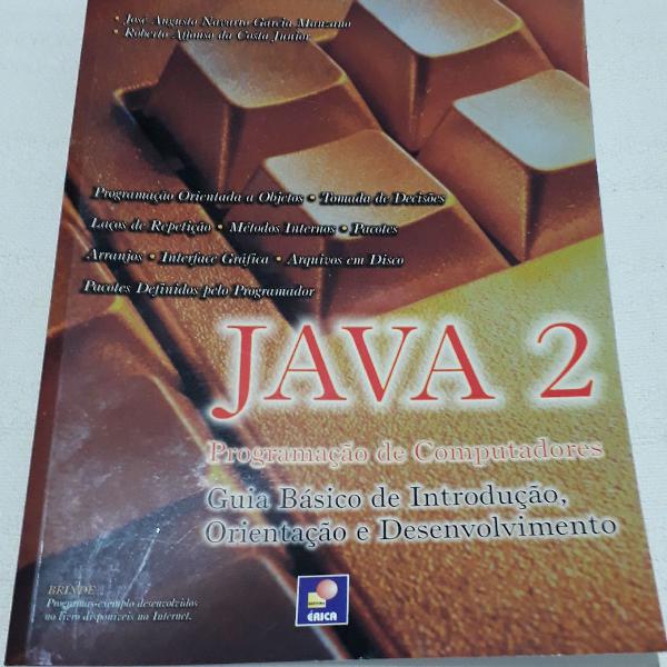 livro java 2 programação de computadores
