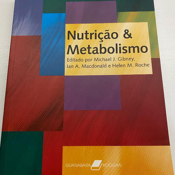 livro nutrição e metabolismo de ian macdonald e helen m.