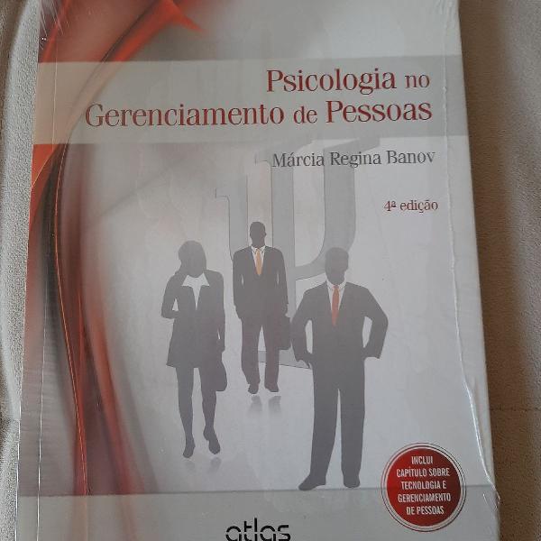 livro psicologia no gerenciamento de pessoas