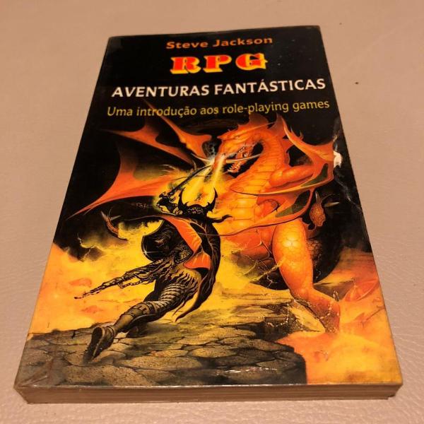 livro rpg - aventuras fantásticas
