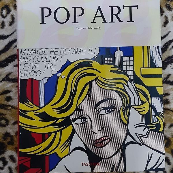 livro taschen pop art roy liechtenstein