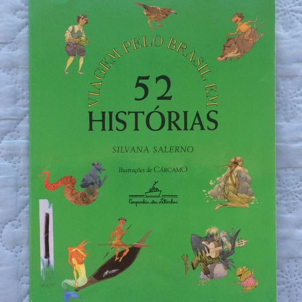 livro viagem pelo brasil em 52 histórias