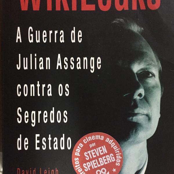livro - wikileaks: a guerra de julian assange contra os
