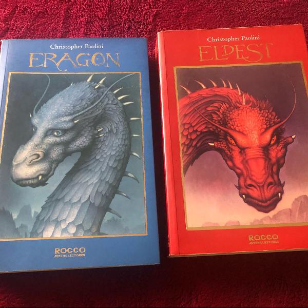 livros da coleção: eragon e eldest!