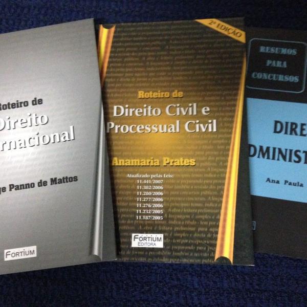 livros direito internacional , civil, administrativo