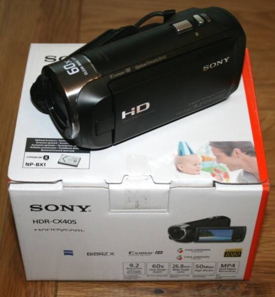 Camera filmadora SONY HDR CX440HD (também tira foto)