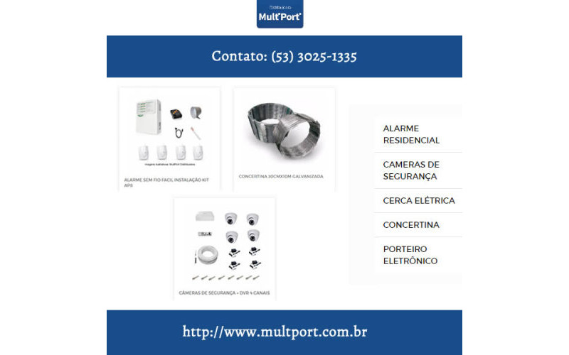 Câmeras de Segurança Loja Câmeras de Segurança Multport