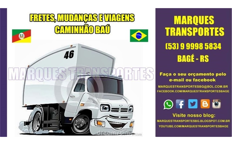 Marques Transportes Bagé Transportes em Geral