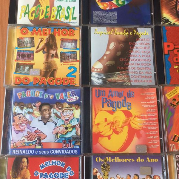 16 cds de pagode anos 90,2000.