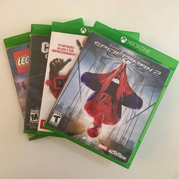 4 jogos xbox one