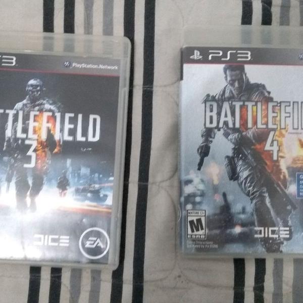 Battlefield 4 e 3 - PS3