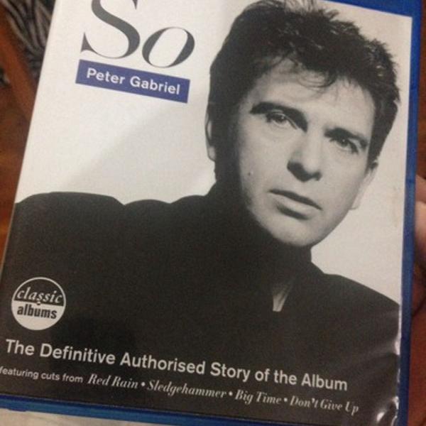 Blu Ray So Peter Gabriel - A História Do Álbum