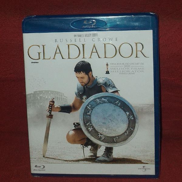 Blu-ray BD novo e lacrado Gladiador Russel Crowe Joaquin