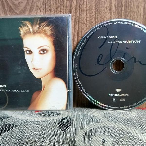 CD Celine Dion Let's Talk About Love 1997