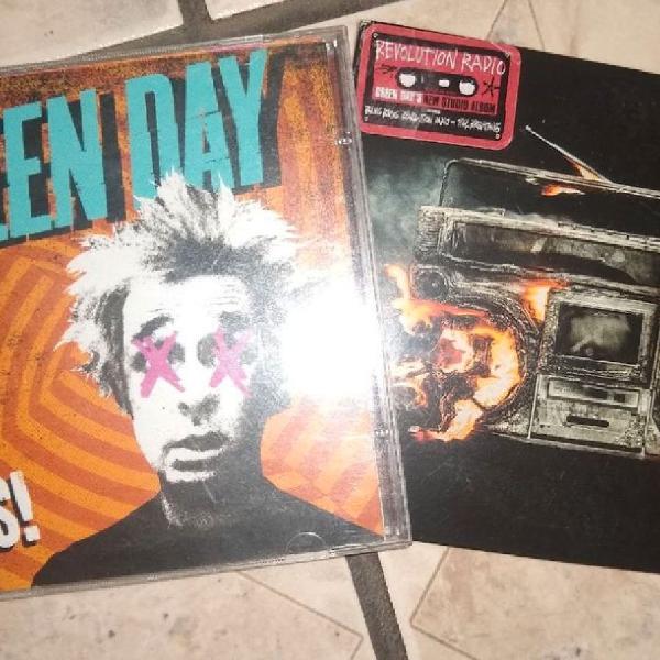 CDs Green Day + Pink Floyd
