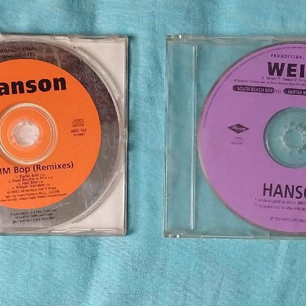CDs promo Hanson - Super raro