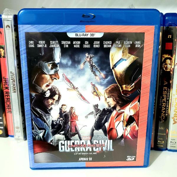 Capitão América: Guerra Civil 3D (Blu-ray 3D)