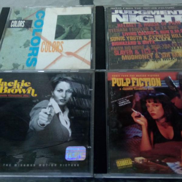 Cds Trilhas Sonoras Pulp Fiction, Jackie Brown, Colours,