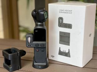 Câmera Dji Osmo Pocket 4k Gimbol + Kit Expansão Dji +