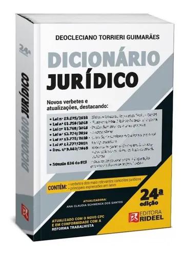 Dicionario Universitario Juridico - Rideel