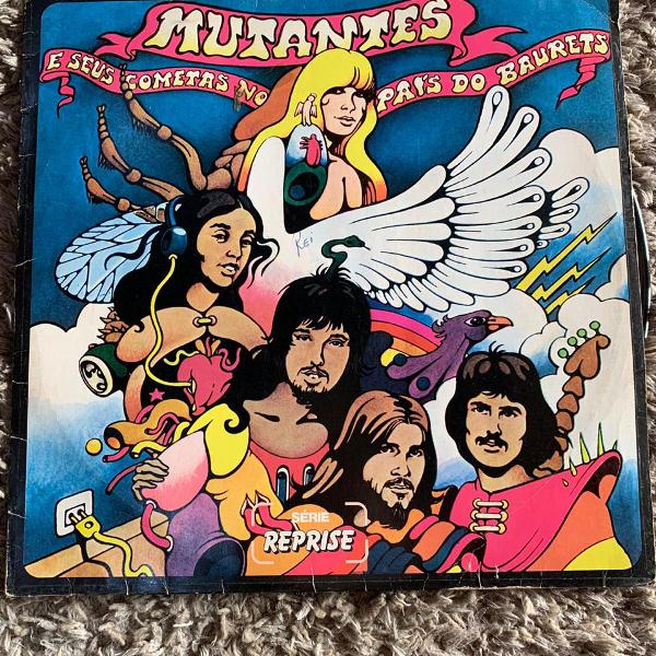 Disco de vinil "Mutantes e seus cometes no país de Bauretz"