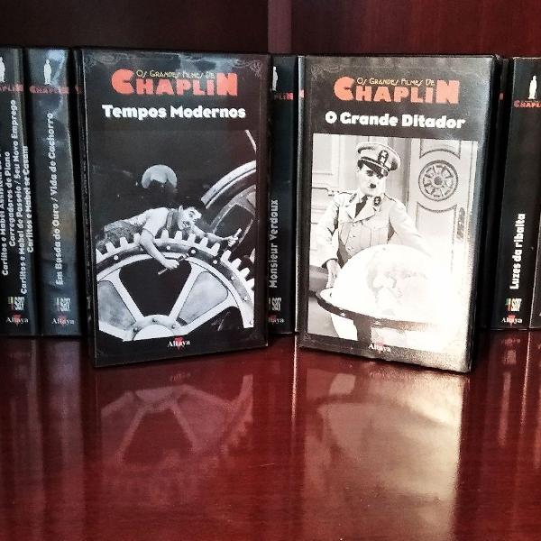 Fitas vhs Charles Chaplin
