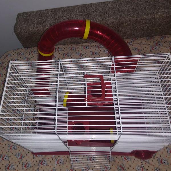 Gaiola Para Hamster Twister Gerbil Sírio Tubos Labirinto