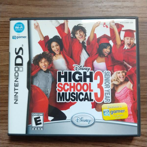 Jogo High School Musical 3 para Nintendo DS