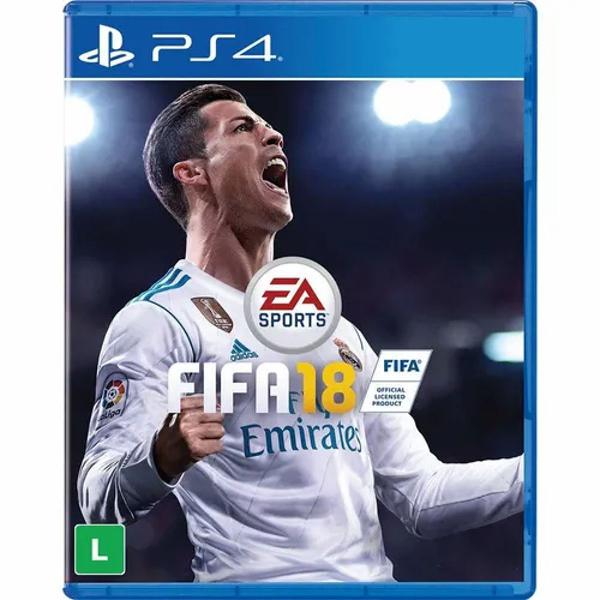 Jogo PS4 novo embalado. FIFA18 em portugues.