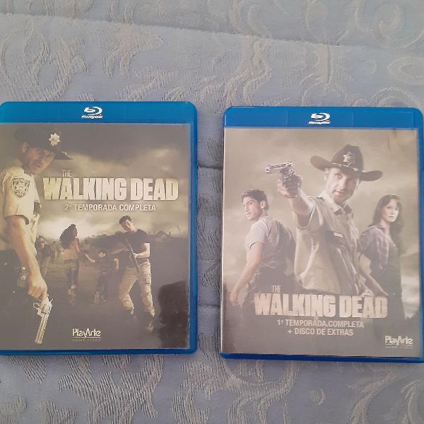 Kit Blu-ray "The Walking Dead" - Temporadas 1 e 2