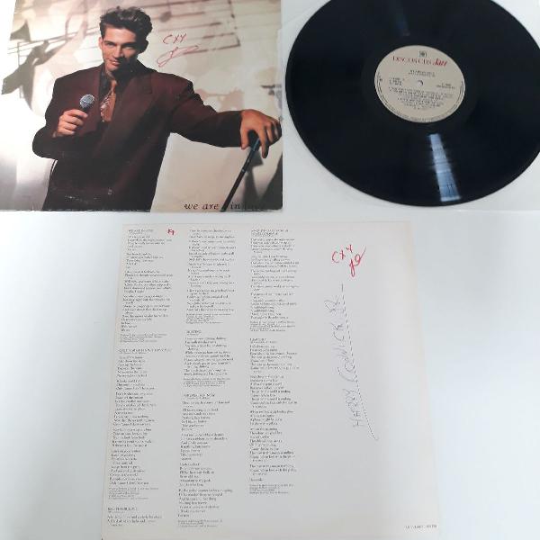 LP Harry Connick JR - We are in Love Disco JAZZ promo 1990