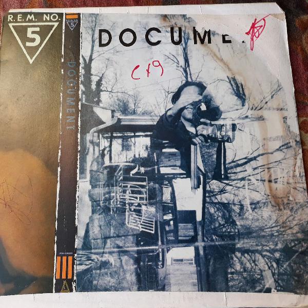 LP R.E.M - Document Vinil 1987 promocional CBS pop Rock