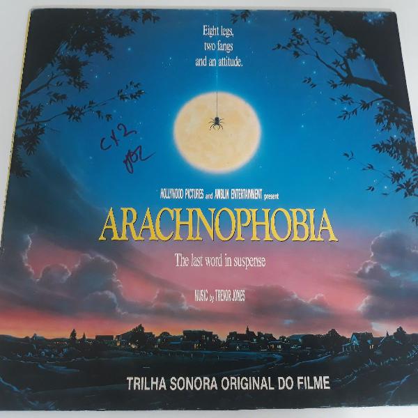 LP Vinil ARACHNOPHOBIA disco PROMOCIONAL By TREVOR JONES