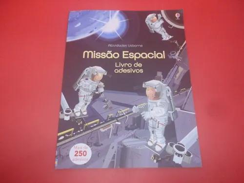 Livro Missão Espacial Livro De Adesivos