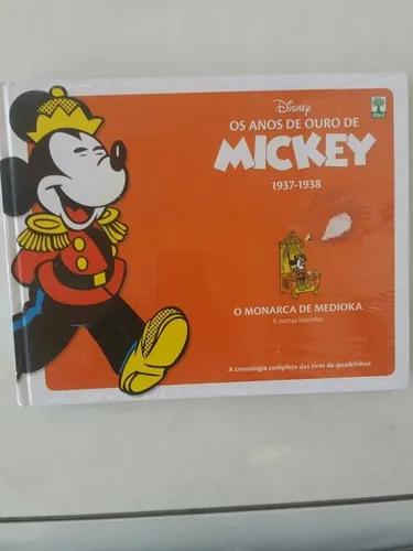 Livro Os Anos De Ouro De Mickey Disney Novo Mickey Disney