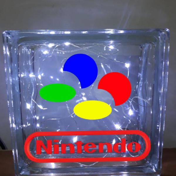 Luminária Nintendo