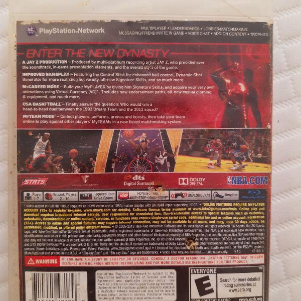 NBA 2K13 by JAY Z PS3