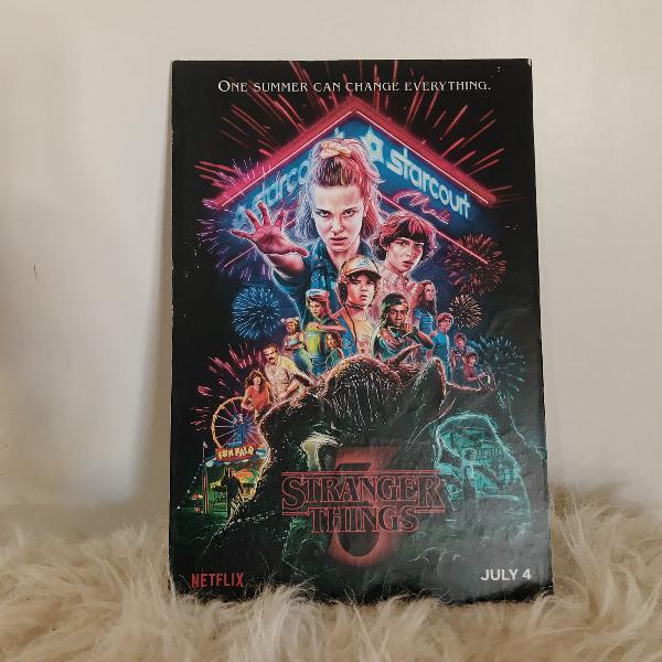 Placa Decorativa - Stranger Things 3