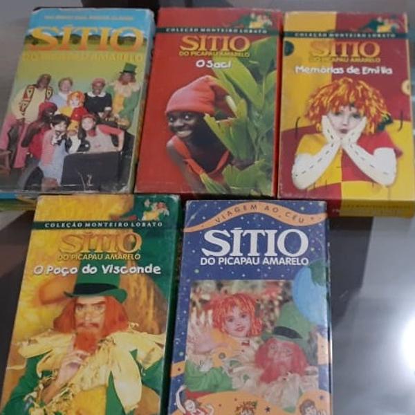 VHS Coleção Sítio do pica-pau amarelo