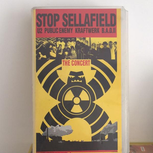 VHS Greenpeace Stop Sellafield The Concert - U2 PUBLIC ENEMY