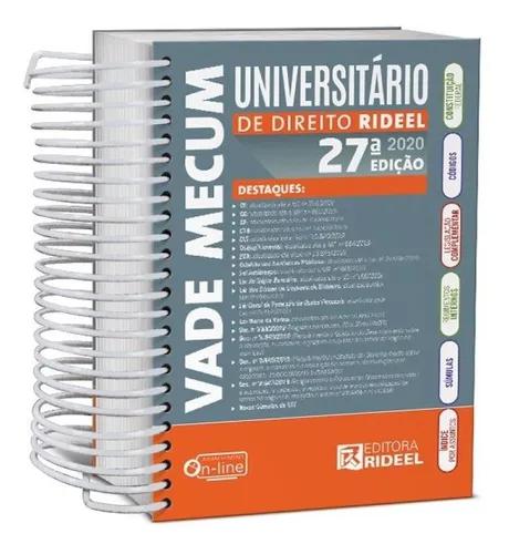 Vade Mecum Universitario De Direito - 2020 - Espiral - Ridee