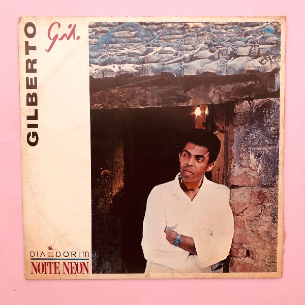 Vinil Gilberto Gil 1980 - Dia Dorim Noite Neon