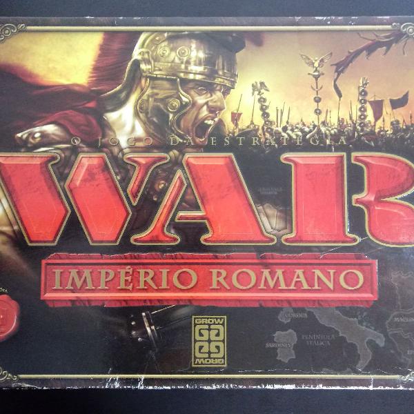 War - Império Romano - Grow - Jogo de Tabuleiro