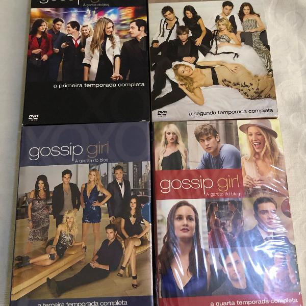 box gossip girl até a 4ª temporada