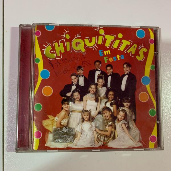 cd chiquititas em festa