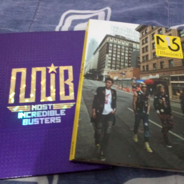 cd kpop mib m.i.b album (combo - 2 cds)