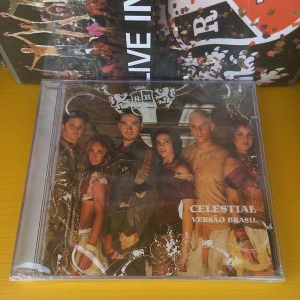 cd rbd celestial versão brasil lacrado de fábrica